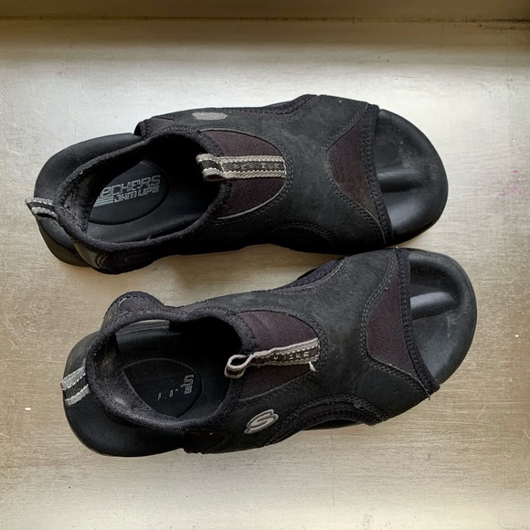 chunky black y2k Skechers Jam Ups platform sandals - Picture 2 of 16